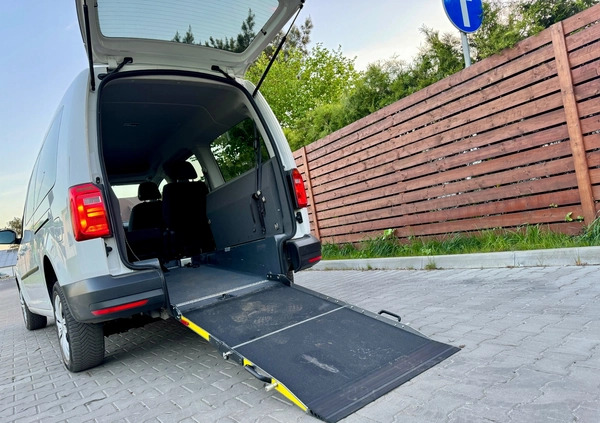 Volkswagen Caddy cena 130000 przebieg: 180000, rok produkcji 2019 z Białobrzegi małe 466